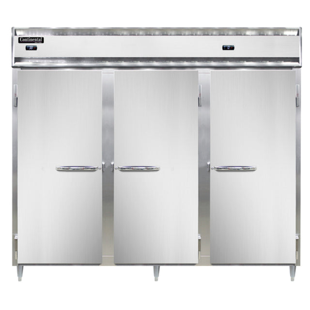 Continental Refrigerator D3RRFENSA Designer Line Refrigerator/Freezer Reach-in