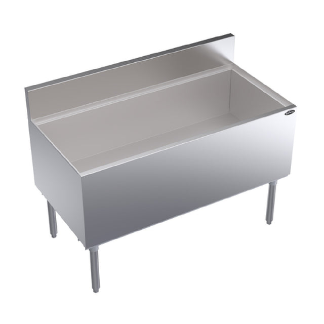 Krowne KR24-48-10 Royal Series Underbar Ice Bin/Cocktail Unit Built-in 10-circuit Cold Plate