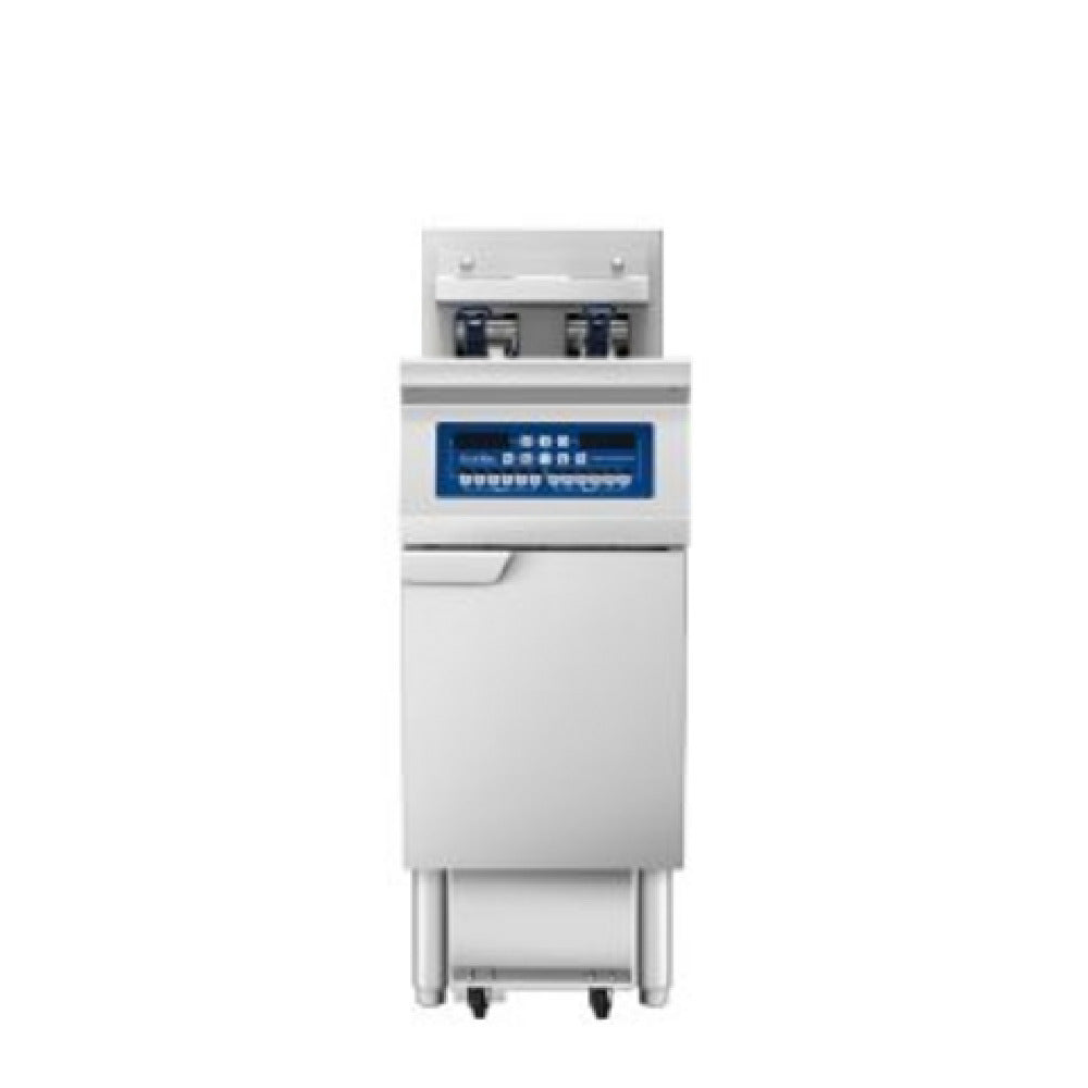 Atosa USA, Inc. AEFF-50-1T - Single Split-Vat Electric Fryer, Electric, 19"W