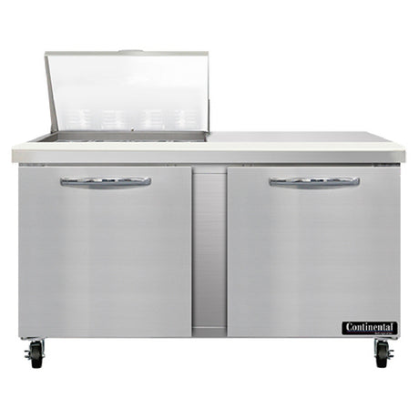 Continental Refrigerator SW60N12M Mighty Top Sandwich Unit 60"W 17.0 Cu Ft Capacity