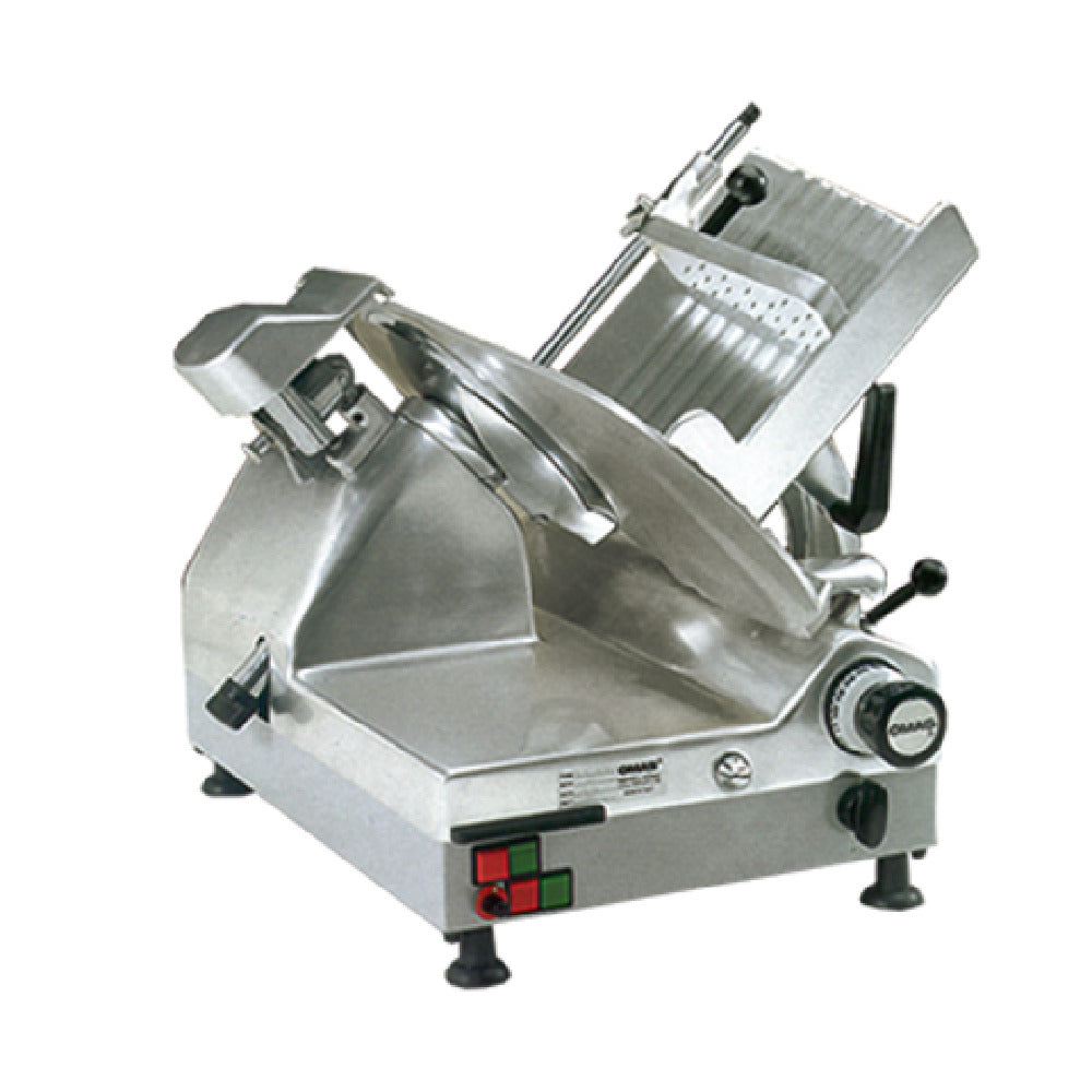 Omcan 13645 (MS-IT-0330-A) Omas Meat Slicer Automatic Gravity Feed