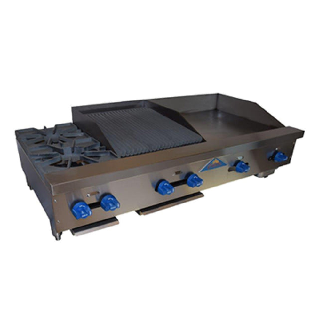 Comstock-Castle FHP54-24-1.5RB Char-Broiler/Griddle Combination Countertop Gas