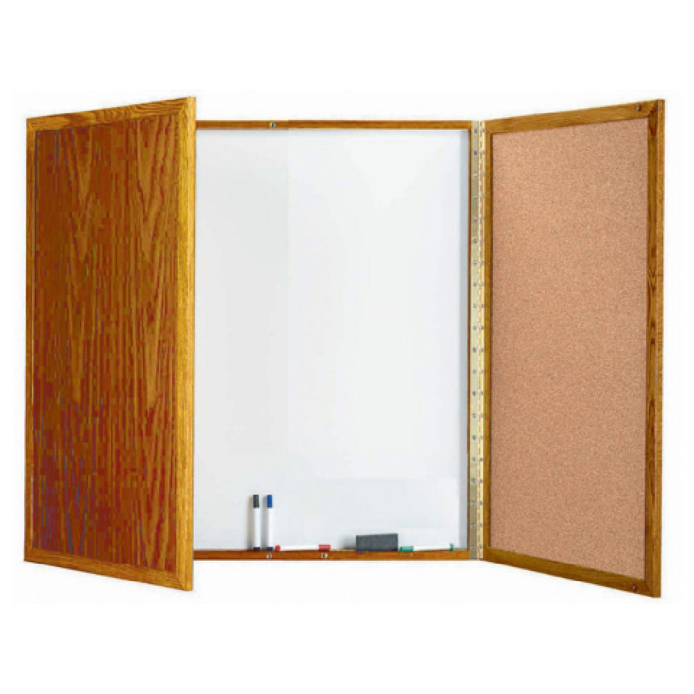 Aarco OP40 Planning Board 40"W X 40"H Enclosed