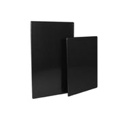 Risch TMB-1P2V 8.5X14 BLACK Tuscan Menu Board 8-1/2" X 14" Black Hardback