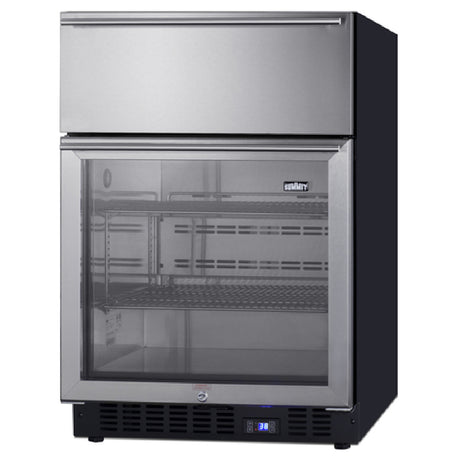 Summit SCR615TD Undercounter All-Refrigerator Built-in Or Freestanding One-section