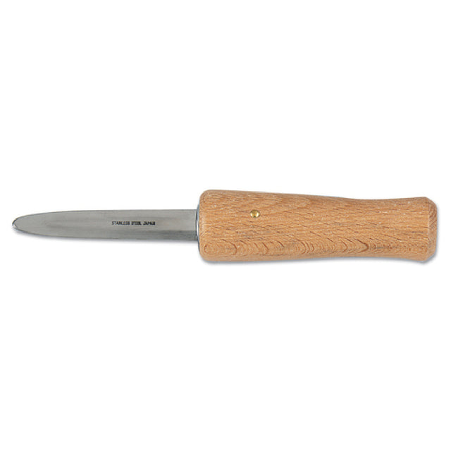 Browne Foodservice 575688 Oyster Knife 3" Stainless Steel Blade Hardwood Handle