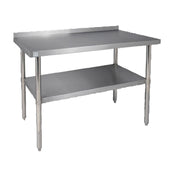 Klinger's Trading BSG3060 Work Table 60"W X 30"D X 38"H 18/430 Stainless Steel Top