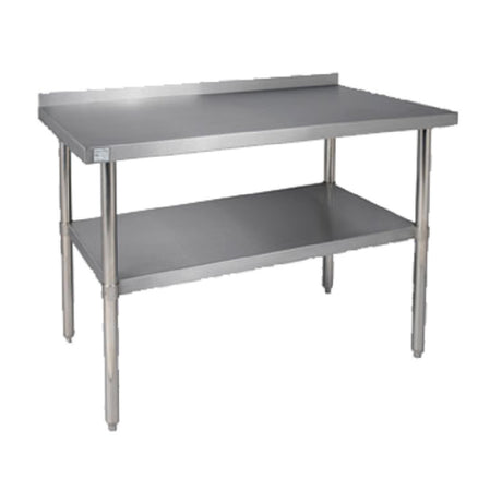 Klinger's Trading BSG3024 Work Table 24"W X 30"D X 38"H 18/430 Stainless Steel Top