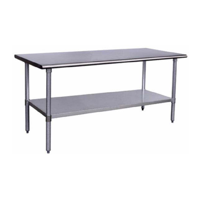 Hubert 89399 - Kratos® Work Table, 60"W X 24"D X 34"H, Rectangular