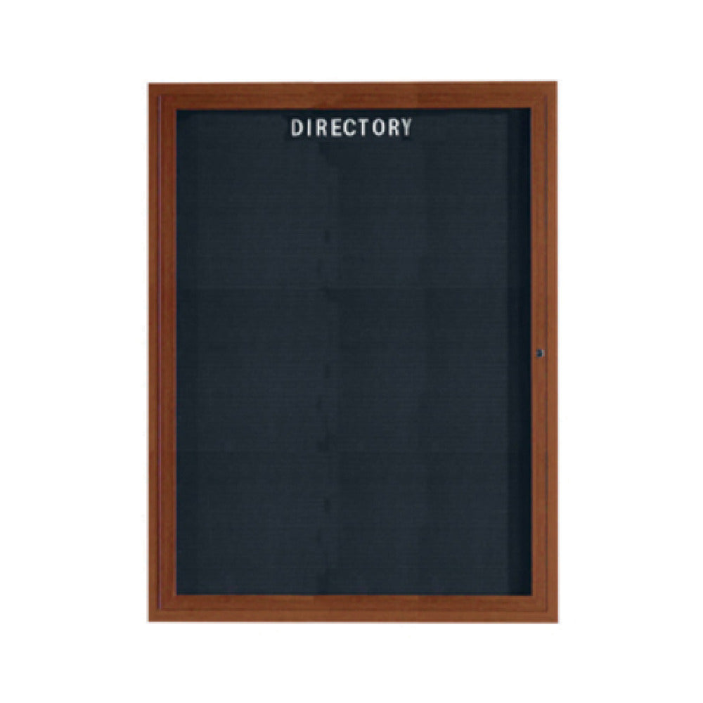 Aarco OADCO4836L Directory Board 36"W X 48"H Enclosed Face