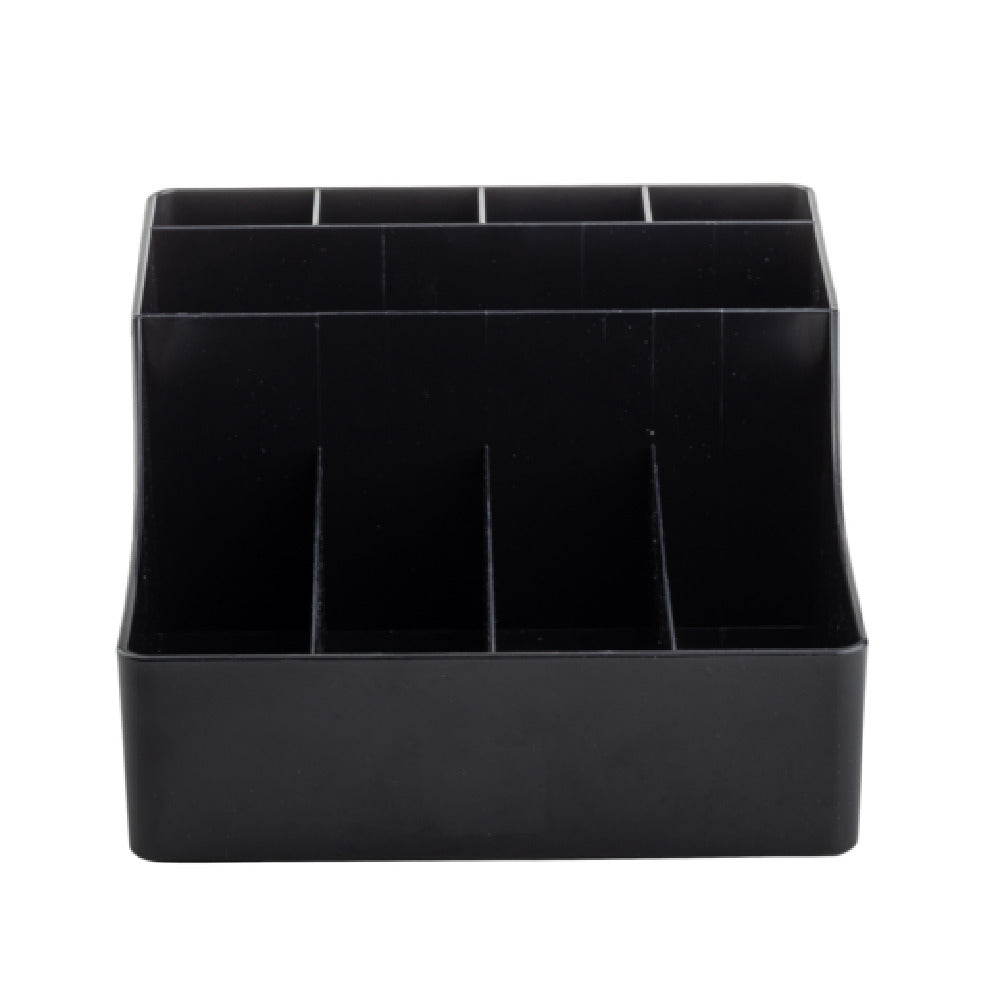Tablecraft 12638 Coffee Condiment Organizer 11.75" X 7.75" X 4" Polypropylene
