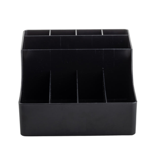 Tablecraft 12638 Coffee Condiment Organizer 11.75" X 7.75" X 4" Polypropylene