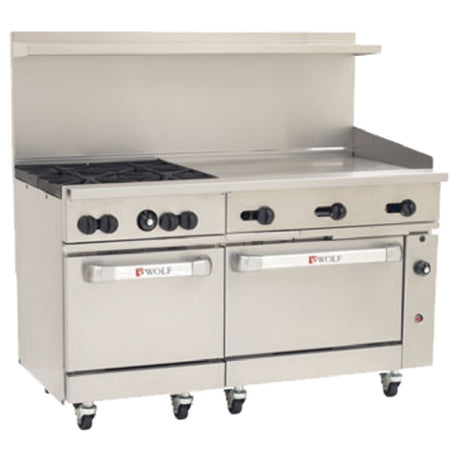 Wolf C60SC-4B36G_LP Challenger XL™ Restaurant Range 60" Gas