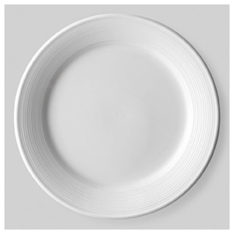 Bon Chef 7100020P Voyage B&B Plate 6.25" Dia. X 0.875"H Alumina Vitrified Porcelain