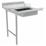 Empura Stainless ESDT36L Soiled Dishtable Straight Design 30"D X 36"W X 41.5"H Overall