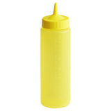 Vollrath 4924C-08 - Traex® Color-Mate™ Squeeze Bottle Dispenser, 24 Oz., Wide Mouth