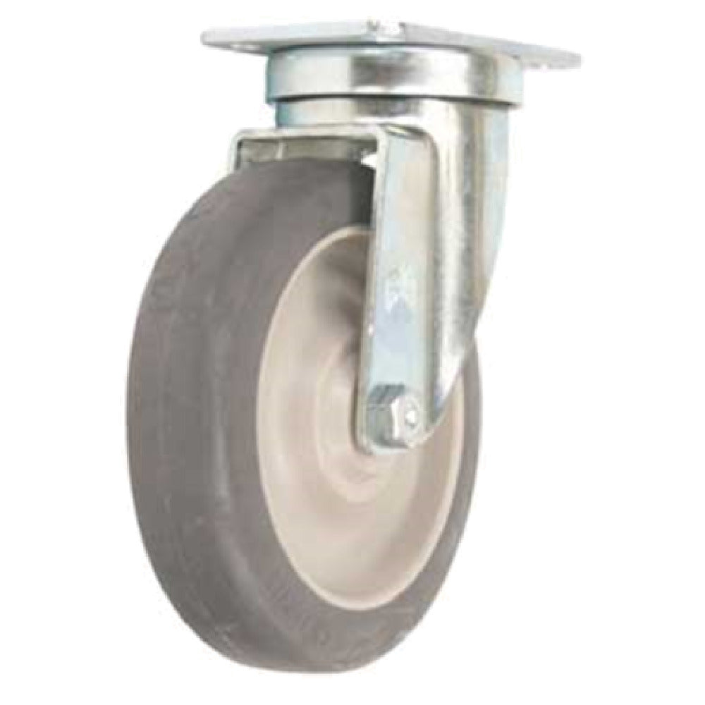 Forbes Industries 1616-S 5" Standard Gray Wheel & Swivel Caster