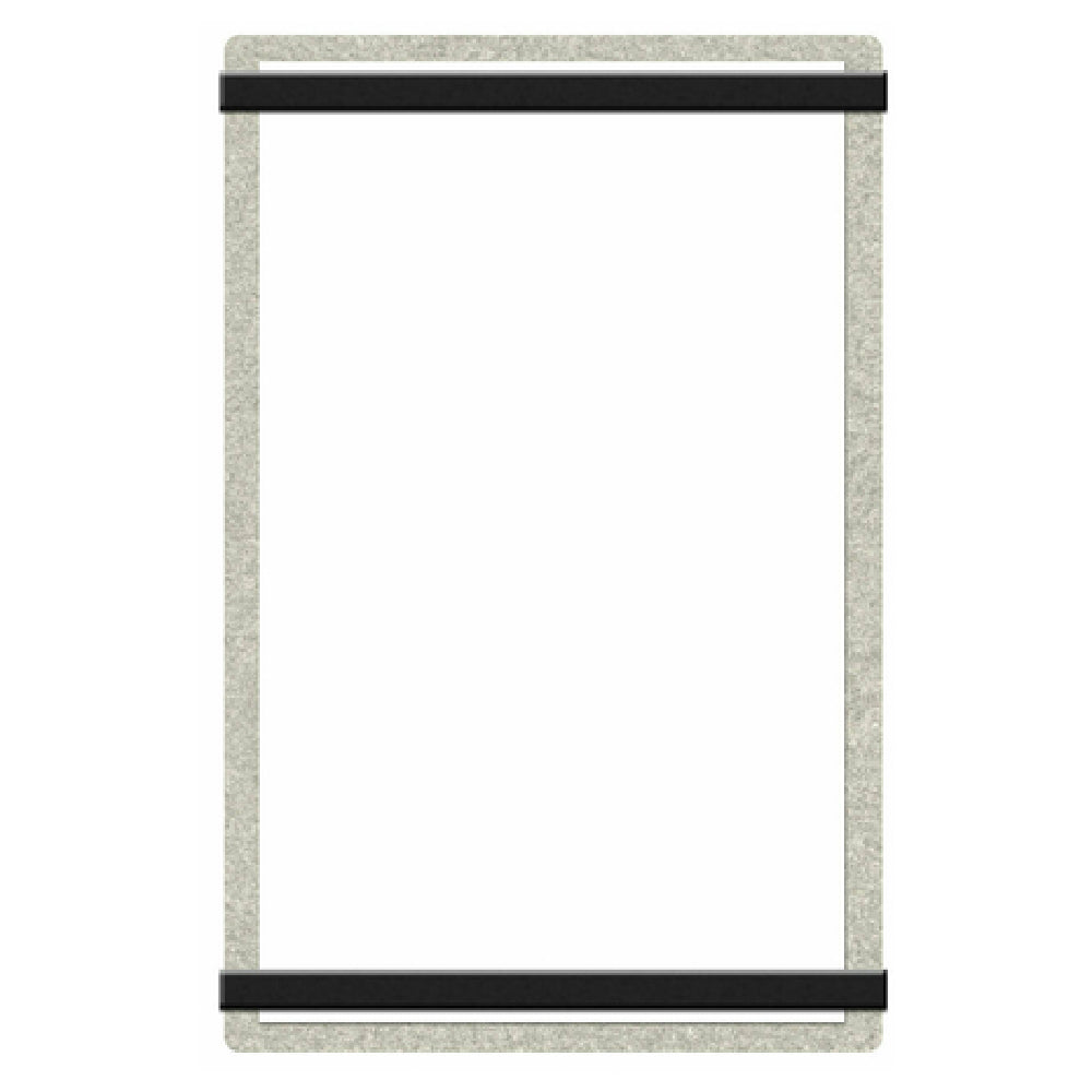 Menu Solutions ALSIN17-RB Menu Board Holds 11" X 17" Insert Single Panel