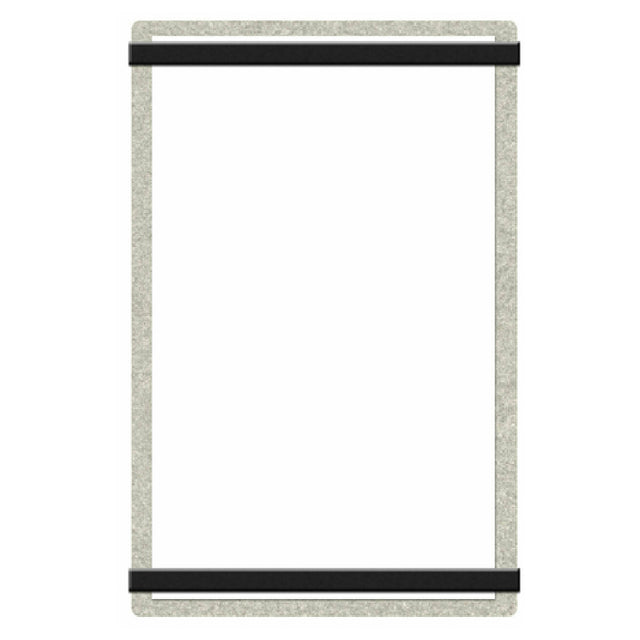 Menu Solutions ALSIN17-RB Menu Board Holds 11" X 17" Insert Single Panel