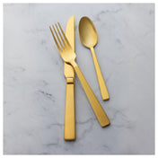 Bon Chef S3706GM Roman Euro Dinner Fork 8-1/8" 18/10 Stainless Steel