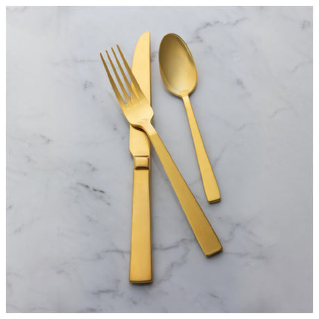 Bon Chef S3706GM Roman Euro Dinner Fork 8-1/8" 18/10 Stainless Steel