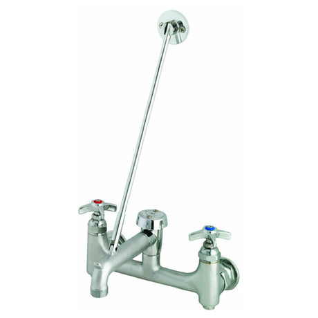 T&S Brass B-2492 Service Sink Mixing Faucet Splash-mounted 8" Adjustable Centers