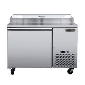 Maxximum MVPP50HC Maxx Cold V-Series Refrigerated Pizza Prep Table 43.78"W 11 Cu Ft