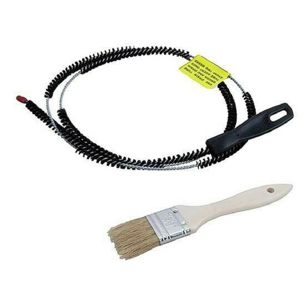 Franklin Machine Products 102-1222 Drain Tube Brush Kit Includes: (1) 5' Drain Brush & (1) Bristle Brush