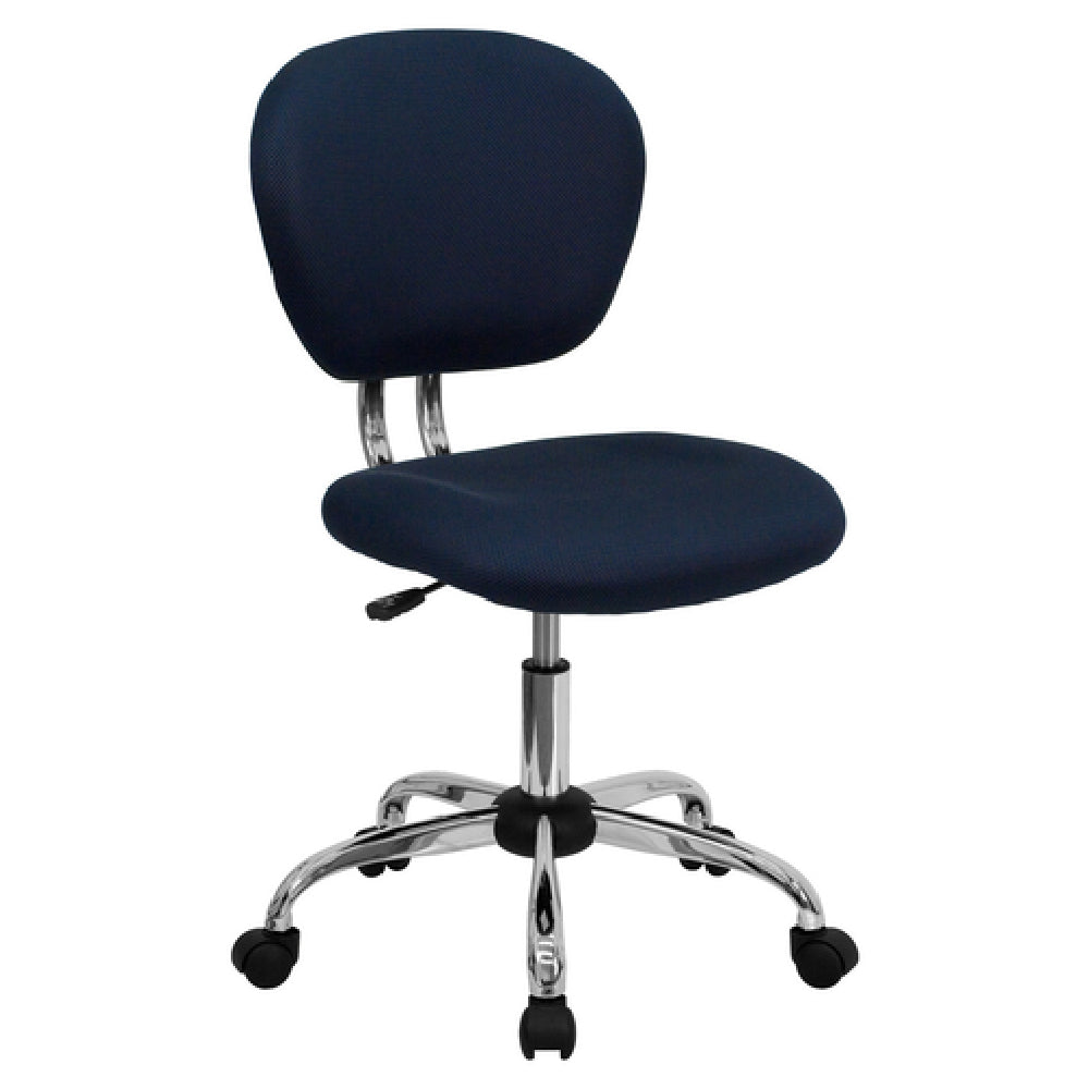 Flash Furniture H-2376-F-NAVY-GG Swivel Task Chair 33-1/2" To 37-1/2" Adjustable Height