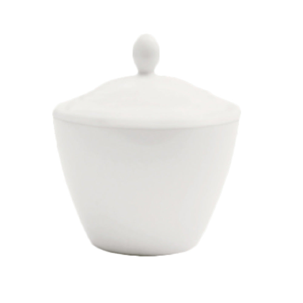 Steelite 11010836 Madison Covered Sugar Pot 7-1/2 Oz. With Lid