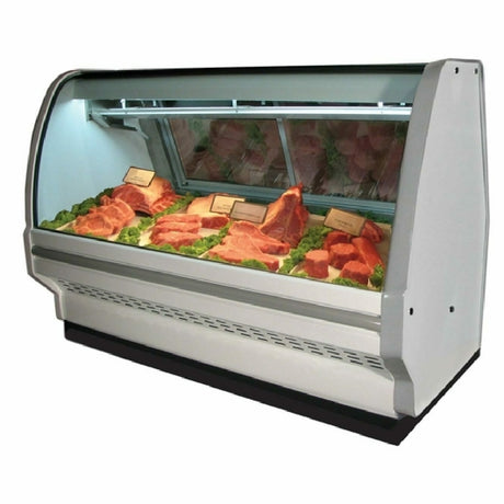 Howard-McCray SC-CMS40E-6C-LED Red Meat Service Case 75.5"W Single Duty