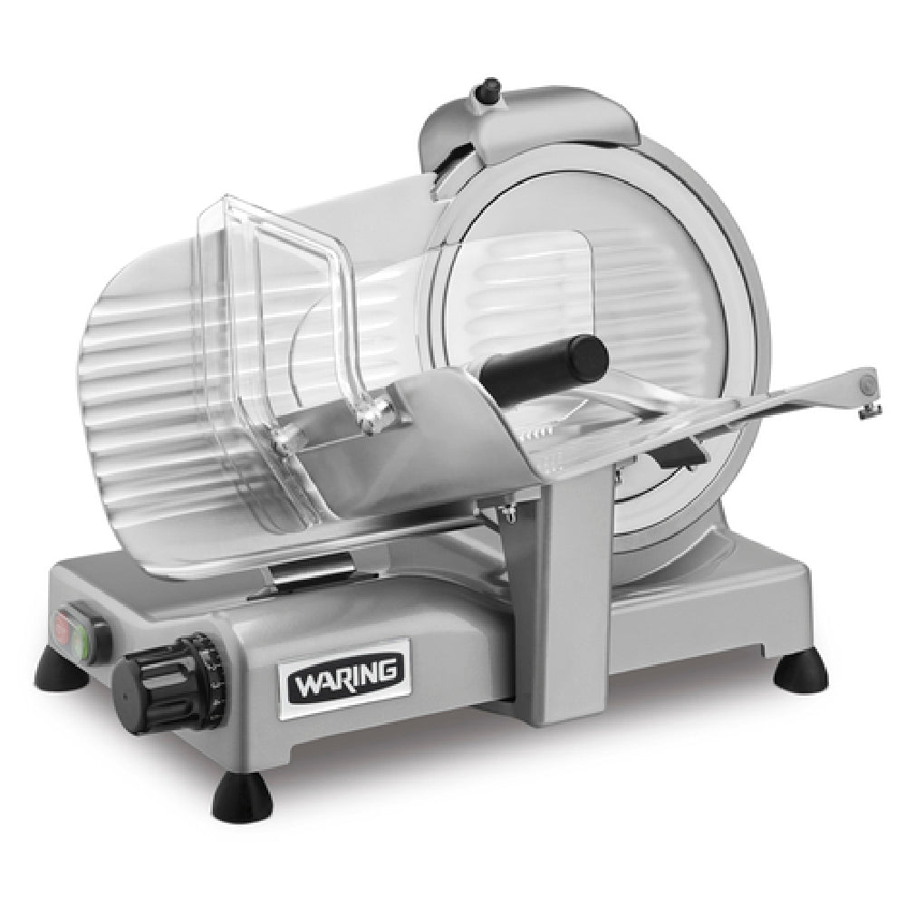 Waring WCS250SV Commercial Food Slicer Electric 10" Tempered Chrome Blade