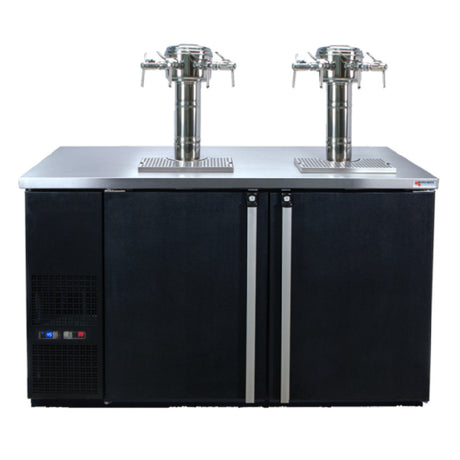 Micro Matic MDD58W-E-E Pro-Line™ E-Series™ Dual Temperature Wine Cooler Dispenser