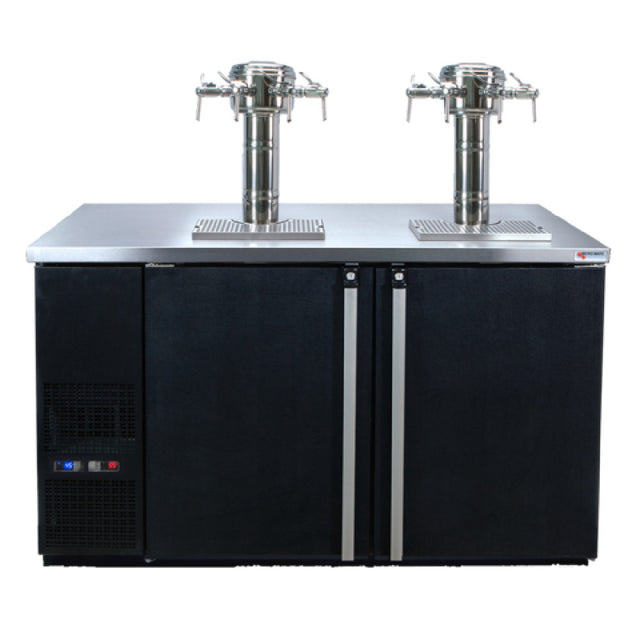 Micro Matic MDD58W-E-E Pro-Line™ E-Series™ Dual Temperature Wine Cooler Dispenser