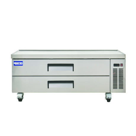 Hubert 144980 - Kratos Chef’s Base / Refrigerated Equipment Stand, 60"W, 2.7 Cu.ft. Interior Capacity