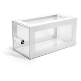 FOH BHO123WHI20 Metal Housing/Drawer Set White Includes One BRI014WHI28 13" Metal Risers Set Of 2 White
