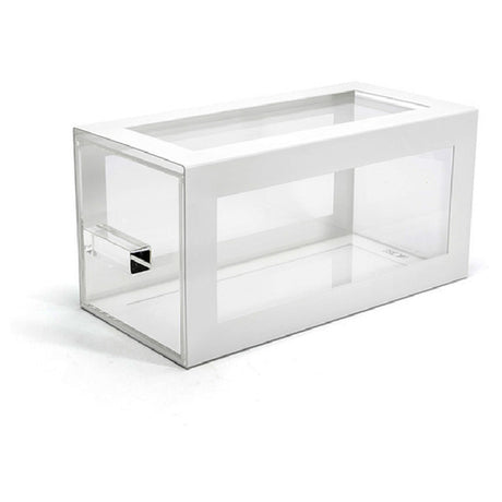 FOH BHO123WHI20 Metal Housing/Drawer Set White Includes One BRI014WHI28 13" Metal Risers Set Of 2 White