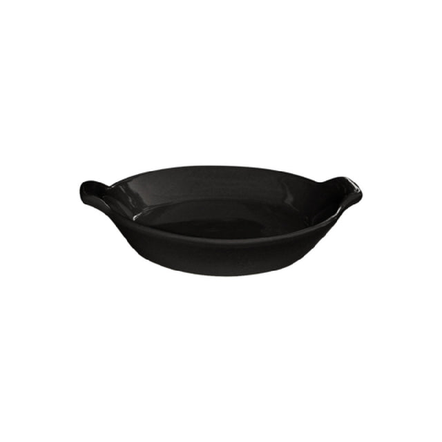 Steelite DCI615BK Pasta Bowl 16 Oz. 7-1/2" Dia. (8-3/4"W With Handles) X 1-1/2"H