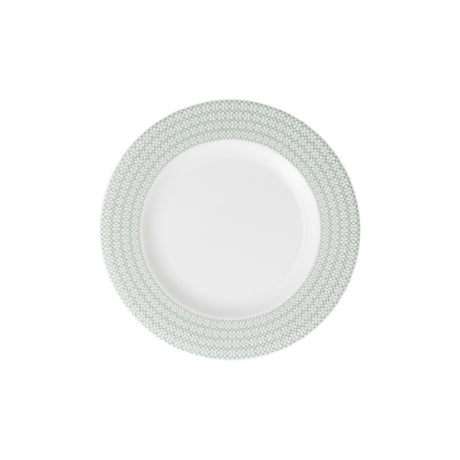 Zwiesel Fortessa FBC-ORNAG-102 - FBC Ornament Dinner Plate, 10.75" (27 Cm), Green (1.53 Each Weight) (Per Case = 12 Each)