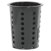 Hubert 13771 - Flatware Cylinder, 4-1/2" Dia. X 5"H, Perforated