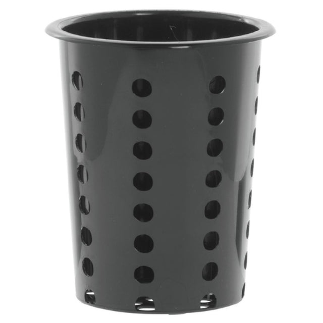 Hubert 13771 - Flatware Cylinder, 4-1/2" Dia. X 5"H, Perforated