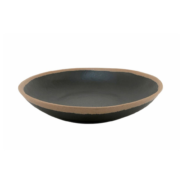 GET Enterprises P-100-BR Pottery Market™ Soup Plate 1 Qt. (1.2 Qt. Rim Full) 10" Dia. X 1-1/2"H