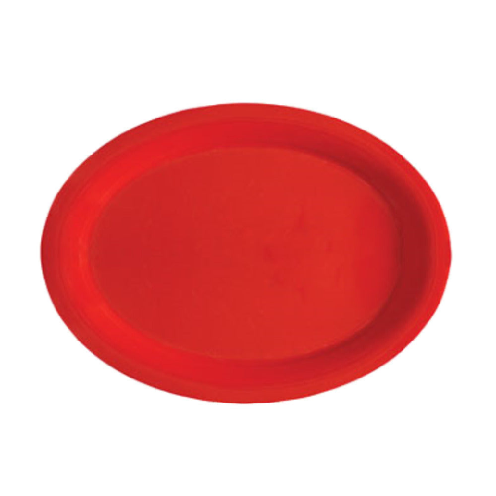 GET Enterprises OP-120-RSP Red Sensation™ Platter 12"L X 9"W Oval