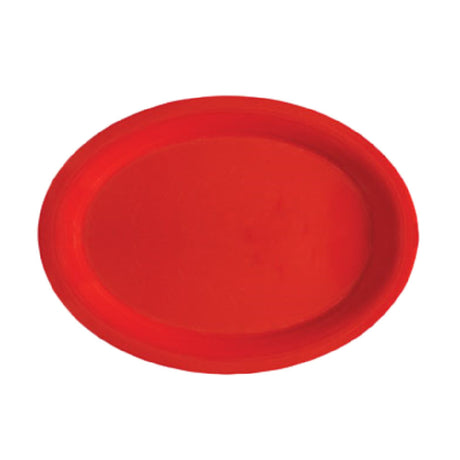 GET Enterprises OP-120-RSP Red Sensation™ Platter 12"L X 9"W Oval