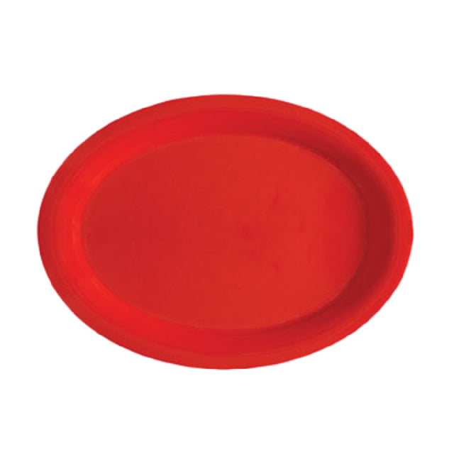 GET Enterprises OP-120-RSP Red Sensation™ Platter 12"L X 9"W Oval