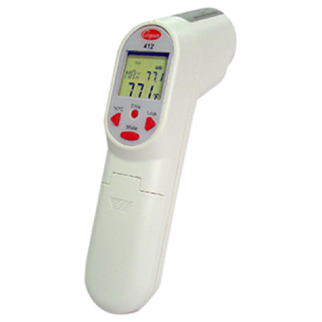 Cooper Atkins 412-0-8 Gun-Style Infrared Thermometer Temperature Range Laser: -76° To 932°F/-60°C To 500°C & Thermo Jack: -83° To 1999°F/C