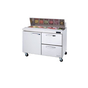 Blue Air BLPT60-D2R-HC Sandwich Prep Table Two-section 60-3/8"W