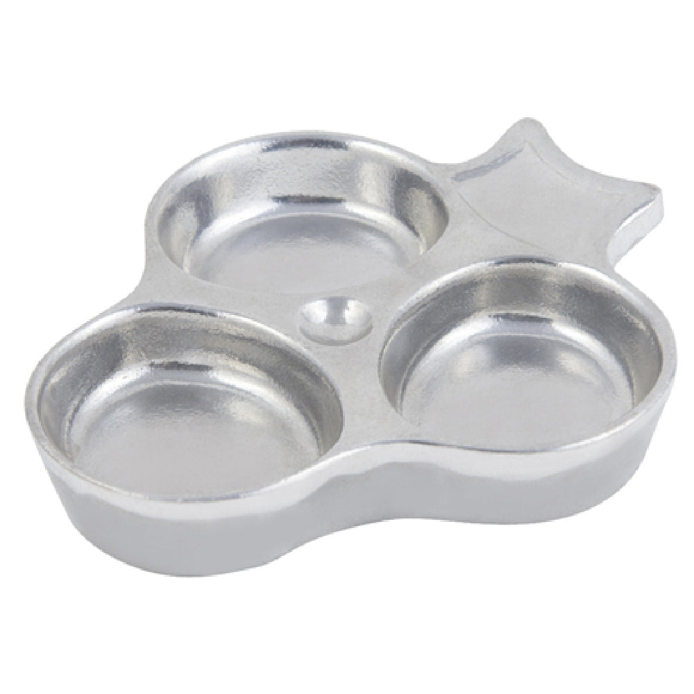 Bon Chef 9064 Sauce Dish 3 Compartment 2 Oz