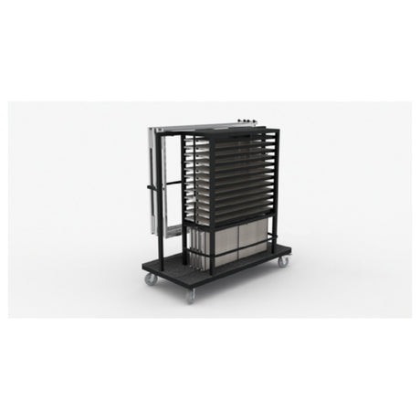 Bon Chef NXGO-CART-1 Nexus Go Frame Transport Cart 70" X 33.5" X 78" (fits 2 Frames 4 TBP & 12 Shelves)