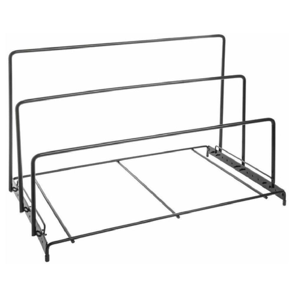 Hubert 54396 - Charcuterie Stand, 22-1/3"L X 14-3/4"W X 2"H, (3) Removable Wire Frames